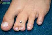 Fused toe piercing